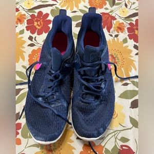 Nike Renew Rival Women's Running Shoes AA7411-401 Obsidian Navy Blue Sz 9.5 EUC.